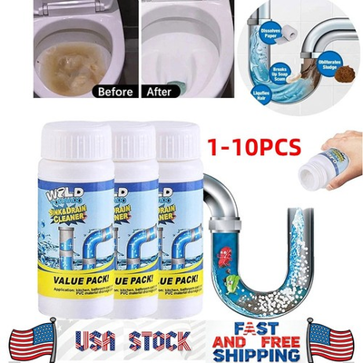 #ad #ad 1 10 PCS Wild Sink amp; Drain Cleaner Wild Tornado Drain Cleaner $29.98