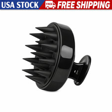 1pc Silicone Scalp Massager Shampoo Brush - Hair Washing Shower Tool