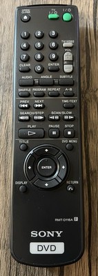 SONY RMT-D116A DVD PLAYER REMOTE CONTROL DVP-S360 DVP-S350 DVP-S363 DVP-S36