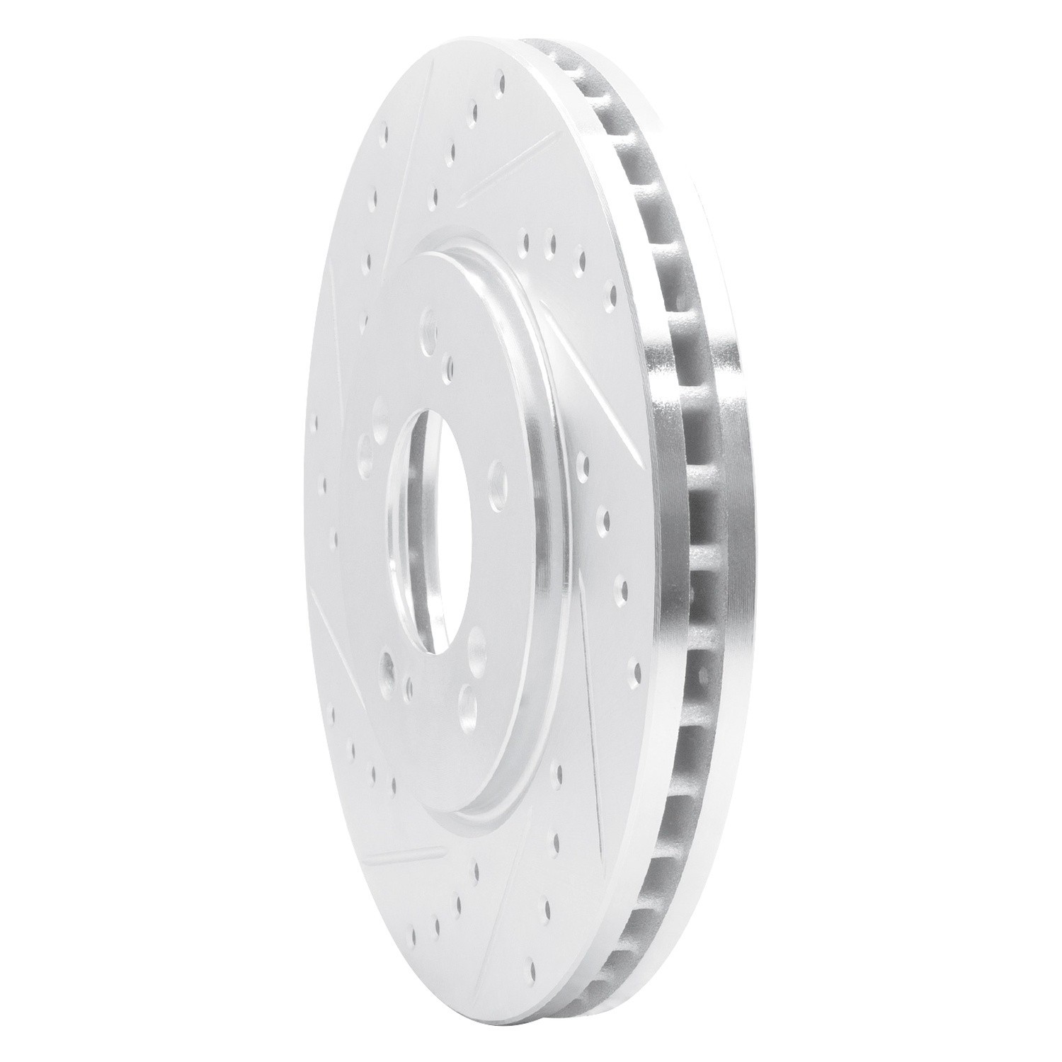 For Acura NSX 91-96 DFC Premium Drilled & Slotted Front Driver Side Brake Rotor
