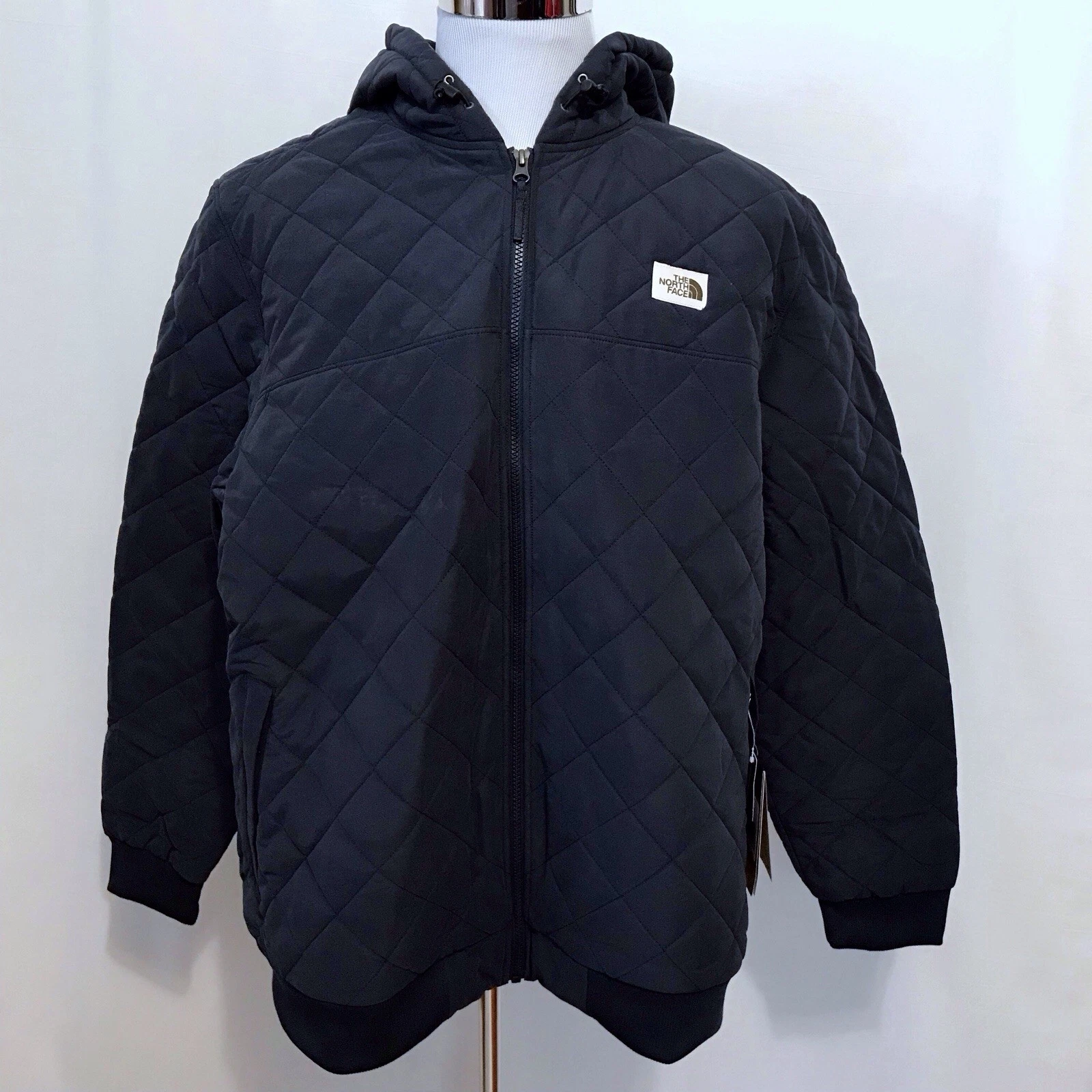 The North Face NWT Quilted Cuchillo Insulated Full Zip Hoodie Jacket Men XXL