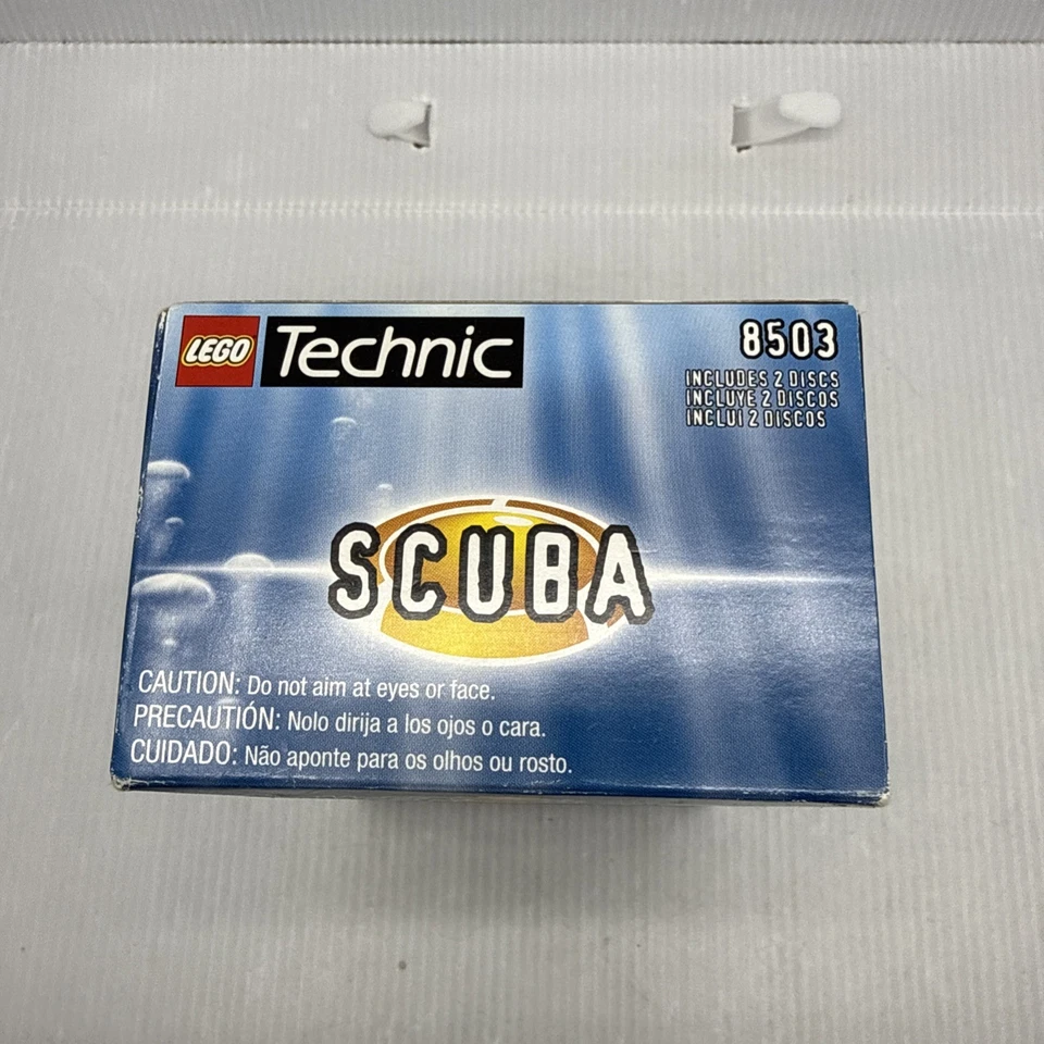 LEGO NEW Vintage 1999 TECHNIC Throwbot Slizer Scuba Sub 8503 - Factory Sealed - Image 4 of 4