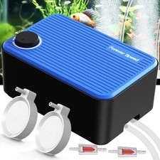 Ossigenatore per Acquario Ultra silenziosa 5.5W 240L/H Aeratore Acquario con