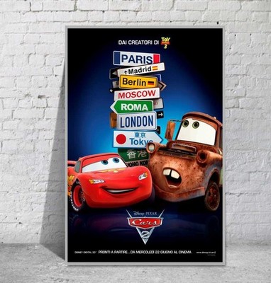 Cars 2 Poster Film Plakat - 296a
