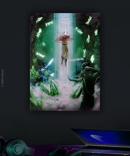 Displate Limited Edition Lumino - Crystal Catacombs - Avatar the Last Airbender