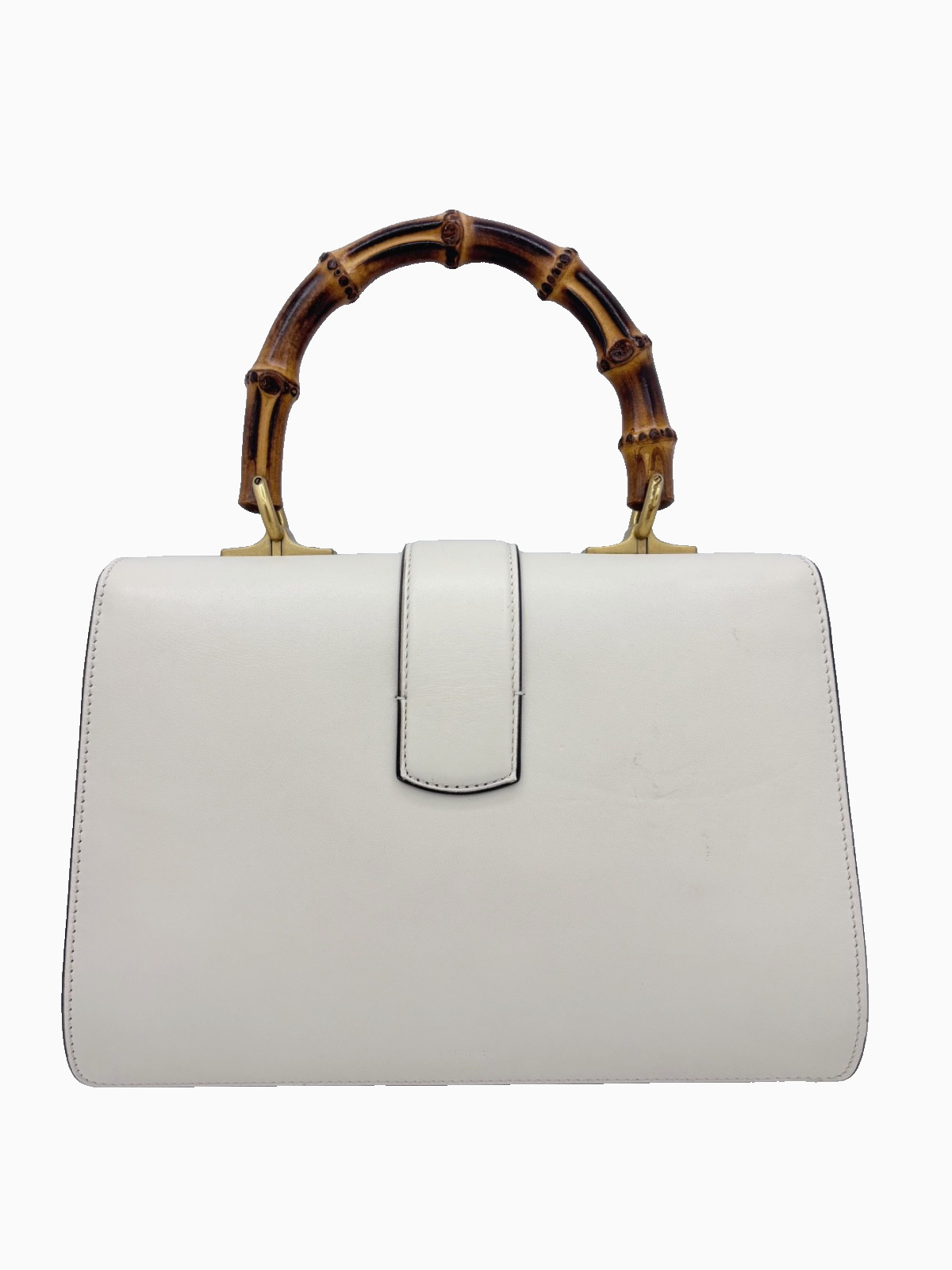 Gucci 448075 Dionysus Leather Bamboo Top Handle Medium Women's Bag image 2
