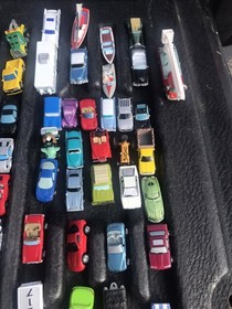 Vtg 80s/90's Galoob Micro Machines Lot - Mixed Vehicle Huge Lot -60+ Vehicles