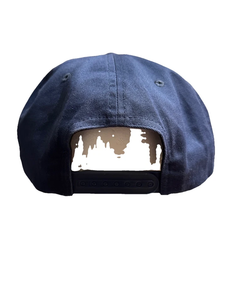 Azul R.L. Gorra de béisbol Winston Snapback caña de bambú pesca con mosca parche con logotipo Foto 2 de 4