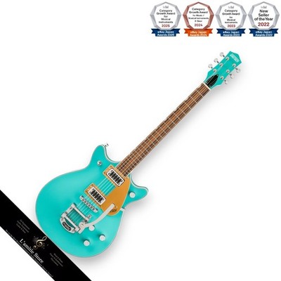 Gretsch G5232T Electromatic Caicos Green E-Gitarre mit Kammer-Mahogan