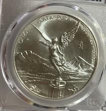 ⚡️⚡️2000 MEXICO LIBERTAD 1 ONZA PCGS MS67⭐SILVER COIN⭐⭐⭐