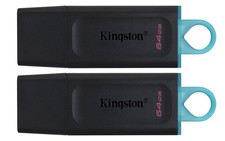 Kingston DataTraveler Exodia DTX/64GB-2P Flash Drive USB 3.2 Gen 1 - with Protec