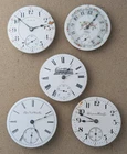 Antique VTG Hampden Elgin Waltham New Era Pocket Watch Movements - Lot #1