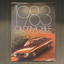 1983 Oldsmobile Firenza Omega Cutlass 98 Delta 88 Toronado Cruiser Sale Brochure 1983 Oldsmobile Firenza Omega Cutlass 98 Delta 88 Toronado Cruiser Sale Brochure