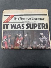 1985 San Francisco Examiner Souvenir, Edition Newspaper