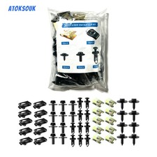 50pcs For Ford Mustang Body Bolts U-nut Clips Engine Under Cover Splash Shield
