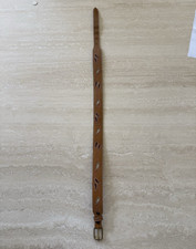 Polo Ralph Lauren Unisex Leather Belt Size 28 with inlays