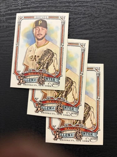 2025 Topps Allen & Ginter Paul Skenes base card lot (3) #128