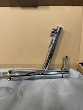 Pull Out Faucet, Stainless Steel 10.5" H Faucet 10" BR,R22