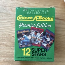 Collect-A-Books Premier Edition 12 Super Stars Box Set Major League Baseball