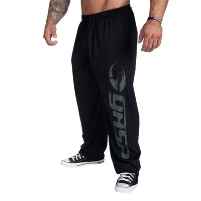 GASP Original Mesh Pants Black/Grey Fitness Bodybuilding Hose