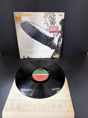 LED ZEPPELIN 1 Self Titled Debut LP Shrink ATLANTIC #SD-19126  Heavy Metal Vinyl