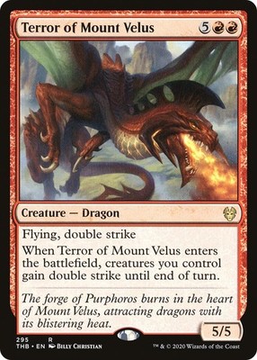 Terror of Mount Velus - Normal NM MTG Theros Beyond Death