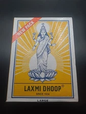 Laxmi Dhoop Sticks Master Pack 12 Boxs of 8 Sticks Each Surya Devya US Seller