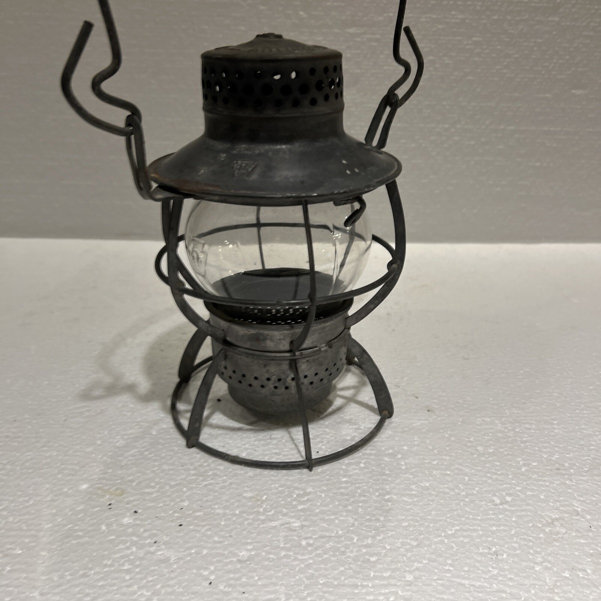 h*a様 〜1960ビンテージDressel Arlington レイルロードラ Vintage Dressel Arlington NJ L&N Railroad Train Lantern Clear