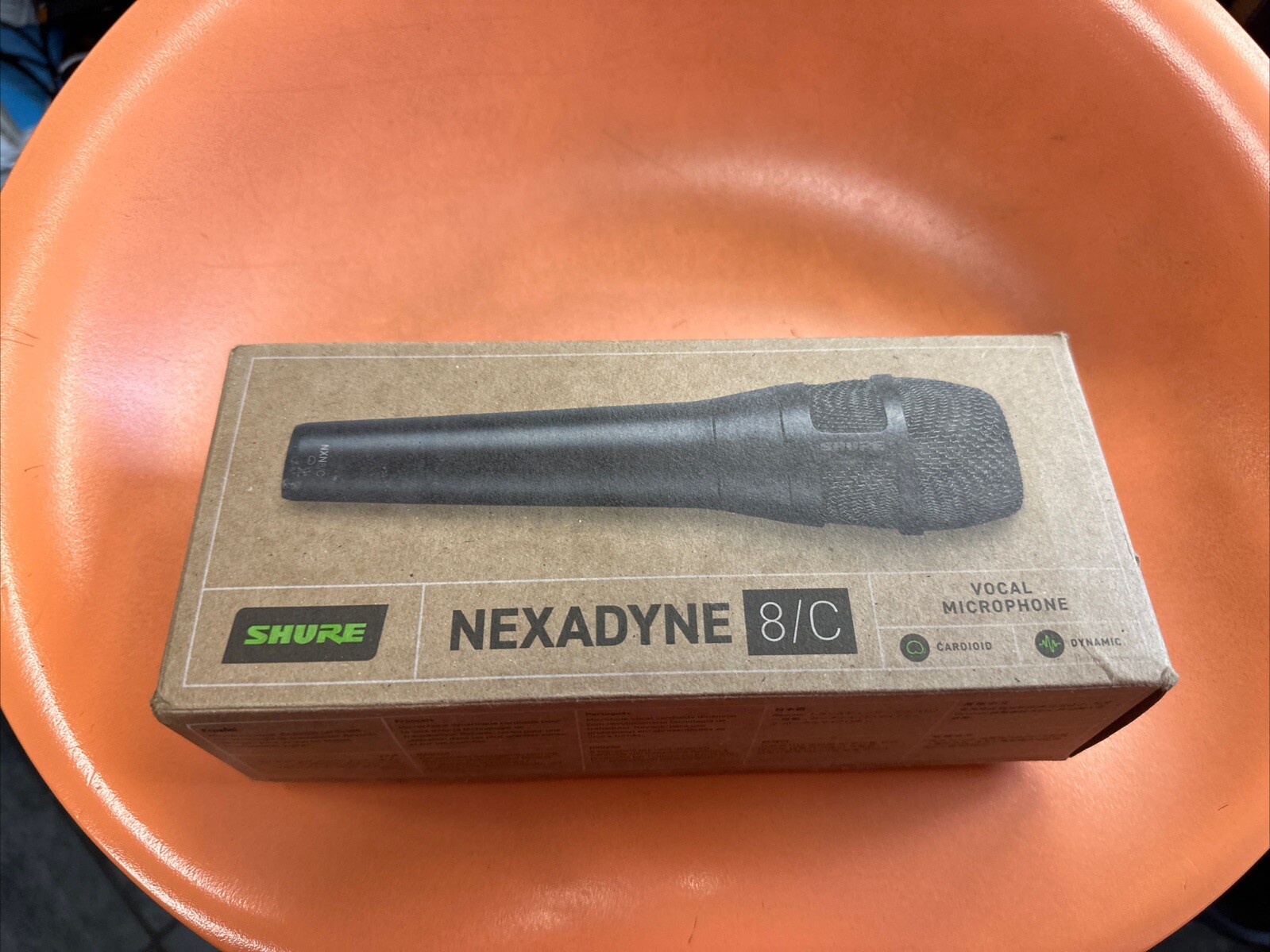Shure Nexadyne 8/C Professional Cardioid Dynamic Vocal Microphone w/ Dual-Engine