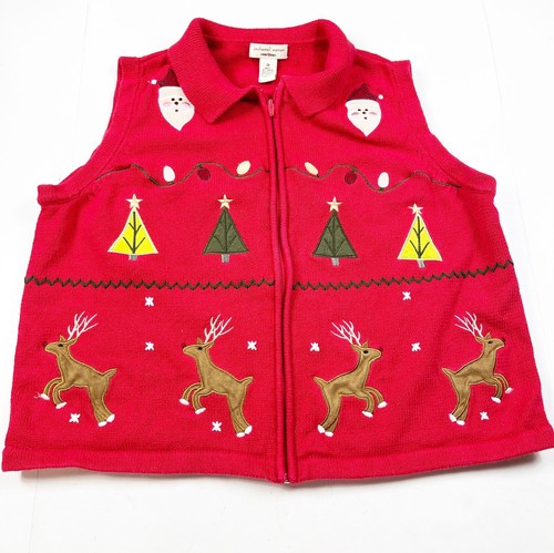 Womens Ugly Christmas Sweater Size 2X 