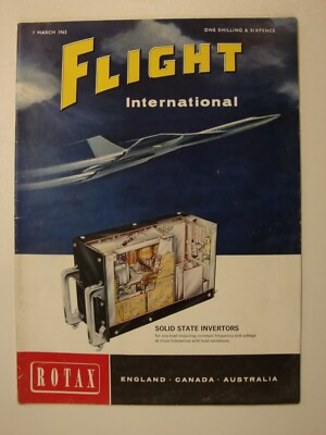 Flight 7 Mar 1963 (Jet Commander Model 1121, Piaggio Portofino, Sea Vixen, RAF)