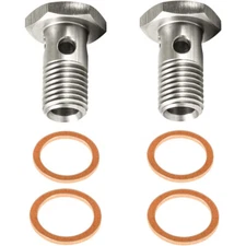 for Ford Powerstroke 6.0L 6.4L Diesel Upgraded High Flow Banjo Bolt Washer Kit