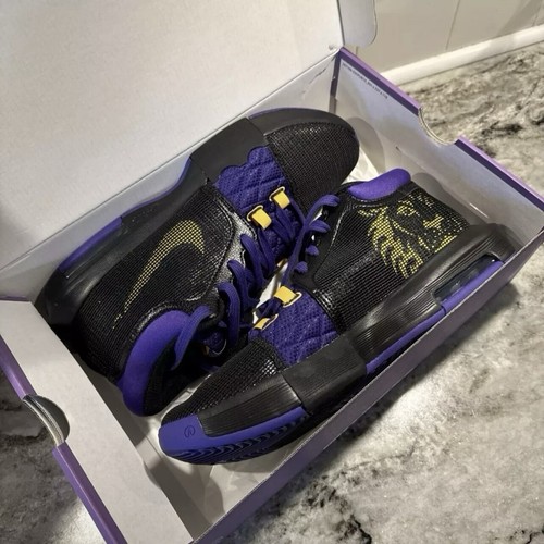 NEW Nike LeBron Witness FB2239-001 Lakers Black/Gold/Purple Shoes Mens 10-13 - Picture 6 of 6