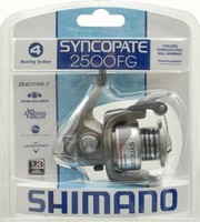 Shimano Syncopate 2500 Front Drag Clam Reel on sale Shimano Syncopate 2500 Front Drag Clam Reel on sale