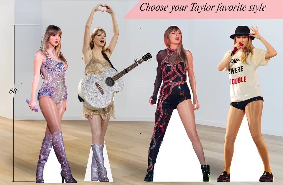 Recortes personalizados de tamaño natural de 5 pies para fiestas de cumpleaños y otros eventos Foto 3 de 4