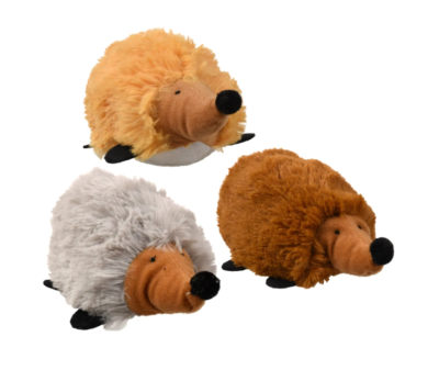 New Greenbrier Kennel Club Plush Hedgehog Shaped Dog Toys Plush Squeaker Qty 1 eBay