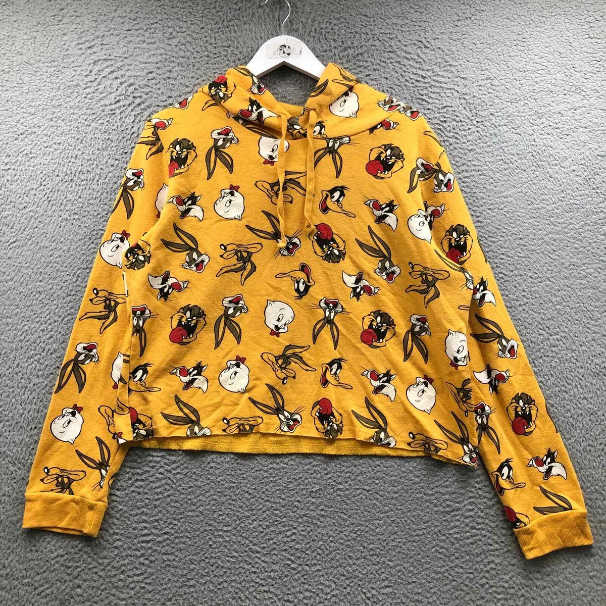 Looney tunes cropped 2025 sweatshirt