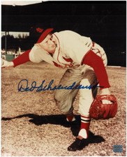 Top 10 Red Schoendienst Baseball Cards 30