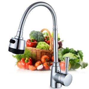 Plomberie, sanitaires 360° Flexible Robinet Evier Cuisine Douchette Lavabo Eau Salle Bain Laiton Mode