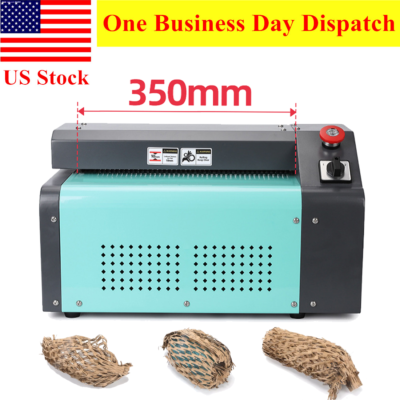 #ad 350mm Recyclable Cardboard Cutting Shredder Machine Waste Paper Cutting Shredder $1156.50