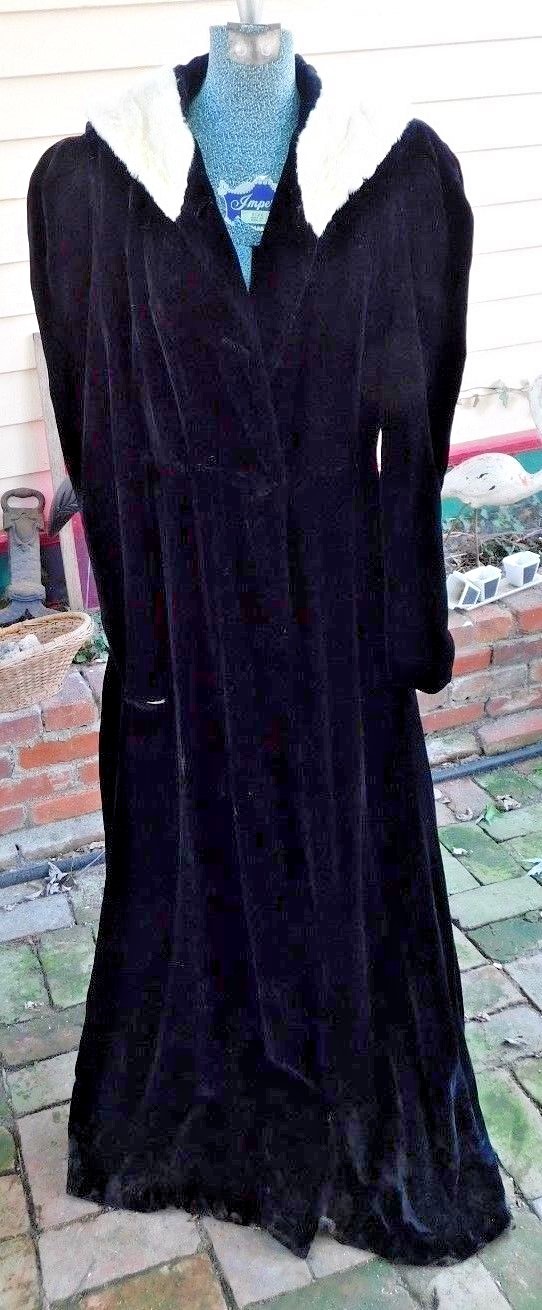velvet opera coat