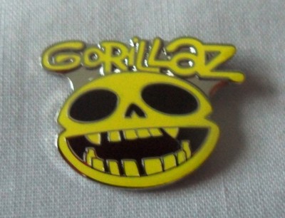 ***NEW*** Gorillaz enamel badge. Damon Albarn,Blur,Mod,Indie.