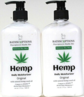 bathscriptions hemp daily moisturizer