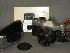 Mamiya MSX 500 SLR w/ 50mm f2.0 lens, cap, IB & partial case. *EVERYTHING WORKS*