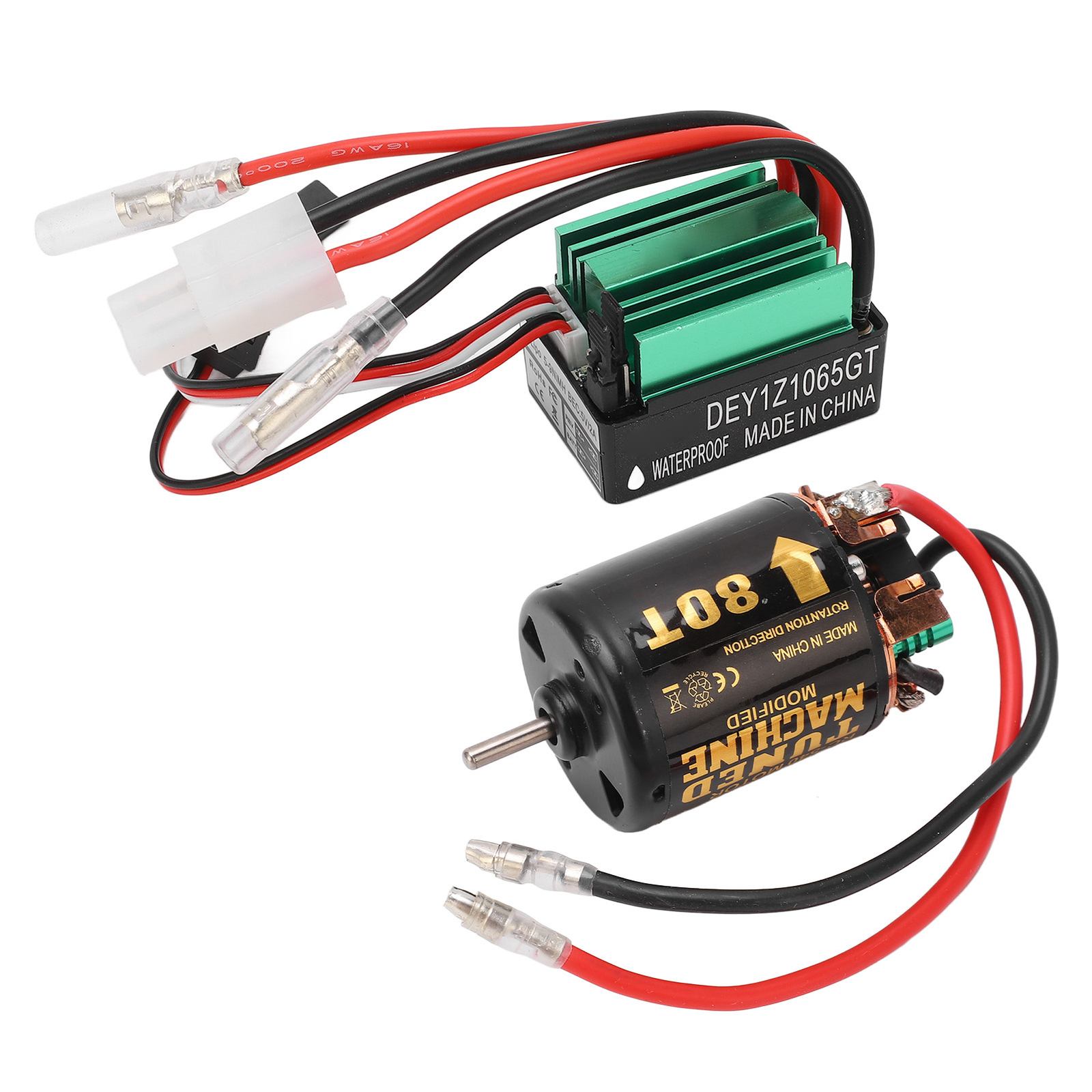 Brushed Motor ESC Combo High Accuracy 540 Brushed Motor Waterproof