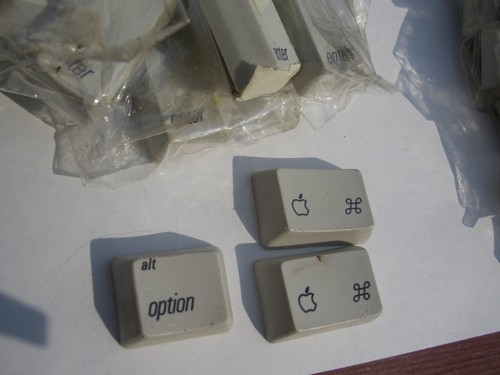 APPLE EXTENDED KEYBOARD II AEK-II "HIGH-DEMAND" KEYCAPS ALPS $2.50 +$4.75 S/H - Picture 4 of 12