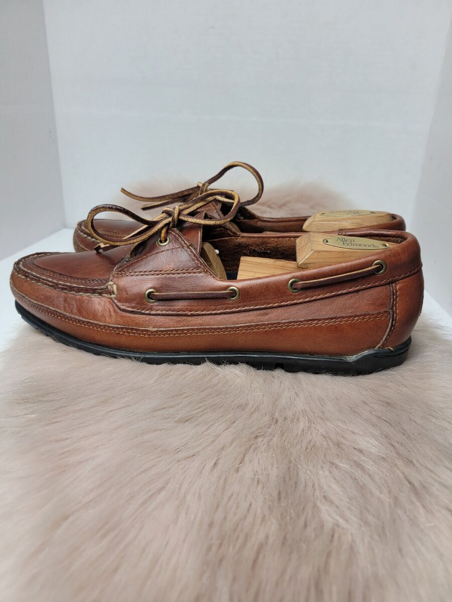 Vintage Polo sport Ralph Lauren Brown Leather Boat Shoes Vintage Polo sport Ralph Lauren Brown Leather Boat Shoes
