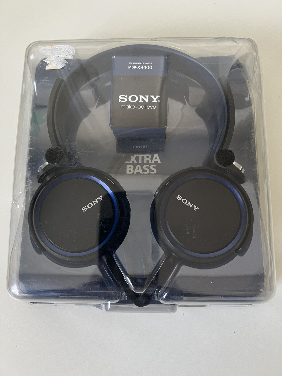 Sony XB400 Headband Headphones - Blue for sale online | eBay
