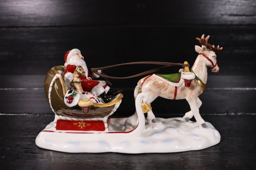 Villeroy & Boch Nostalgic Market Weihnachtsschlitten Hirsch OVP 14-8583-5846 #D - Picture 4 of 10