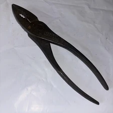 Bell System B Crescent 923-7 Side Cutter Slip Joint Pliers 1980s